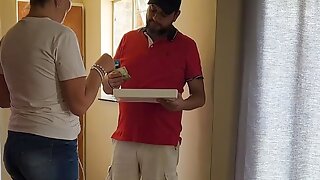 Cuckold i dared my wife to fuck the pizza guy