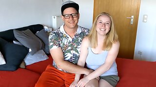 Tysk Amatør Sex, Hjemmelavet Orgasm, Kys