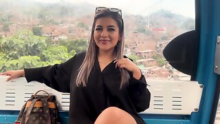 Naty Creampie, Cable Car, Amateur Latina Public, Naty Delgado