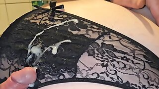 Cum On Panties, Hairy Pussy Cumshot Compilation, Close Up Panties