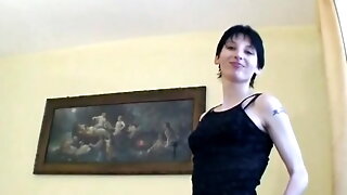 Homemade Solo Anal Fingering
