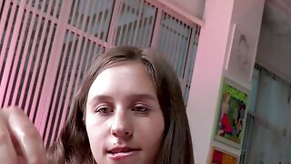 Handjob While Talking, Tugging, Hj Teens, Schwanz Wichsen Teen, Freundin