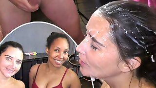 Bukkake British, British Blowbang, Cumsluts