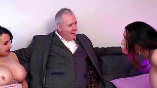 Josephine James Threesome, Mom After Party, Ass Licking