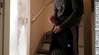 Gay Caught Jerking Off