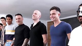 Gangbang Record, Gangbang Espagnols Grande Tetas