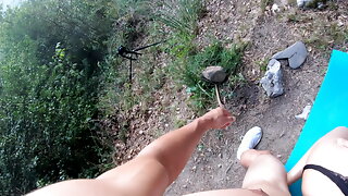 Mature Pegging Cumshot