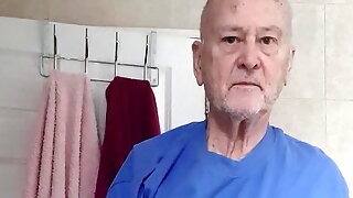 Mature Gay Crossdresser Masturbation