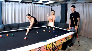 Amateur Wife Pool Table
