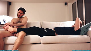 Young Gay Masturbating Together
