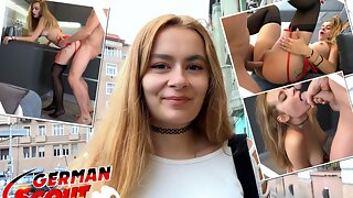 Zelf Gemaakt, Duits, Casting, Tiener, Grote Pik