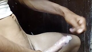 A Boy with Condom and Cumshot