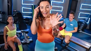 Lexi Dona, Chubby, FFM, 18, Gym