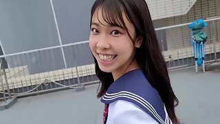 Asian Angel, Japanisch Teen, Jungendliche, Uniform