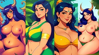 AI Generated - 4K Indian Desi Bhabi Cartoon Collection Pack Part 1