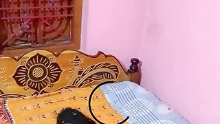 Desi mom piu self mastrubation on bed