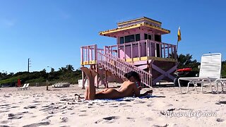 Realidad, Publico, Aficionadas, Playa, Al Aire Libre, Miron