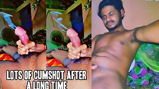 Indian horny boy cumshot in slow motion