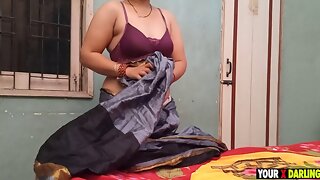 Your X Darling as a kavita mausi porking firm by big wood when she wear saree