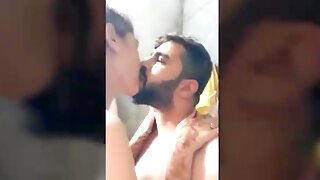 Indian couple sucking