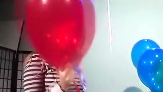 Balloon Blow To Pop