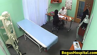 Hospital milf fucked by doctor on hidden cam