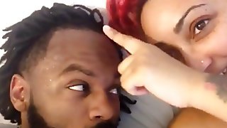 Amatur porn video in which I get boned by black bf
