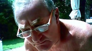 Gay Grandpa Outdoor