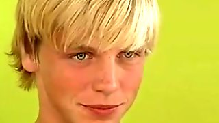 Gay Blond Twink Solo