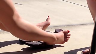 Candid feet #15