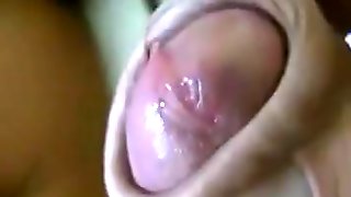 Fleshly closeup CIM oral-sex