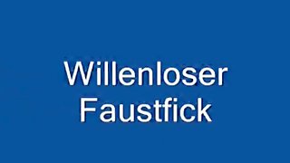 Fisting Deutsche Ehefrau, Faustfick