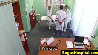 Teen Medical Voyeur