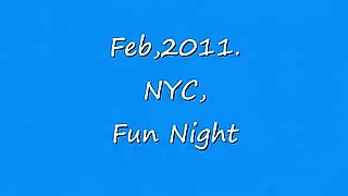 A fun night in february 2011 new york