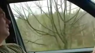 Car Window Blowjob