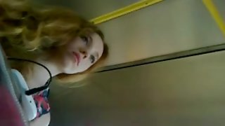 Bus Upskirt, Bus Hidden Cam