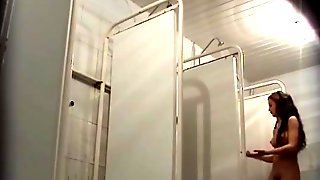 Hidden Camera Shower Public