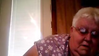 Webcam show from BBW Granny