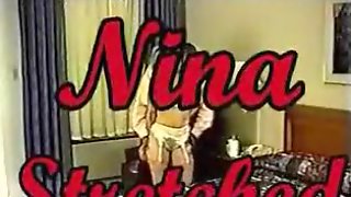 Cuckold blonde milf nina gets hets pussy stretched by a black guy and her husband gets sloppy seconds afterwards