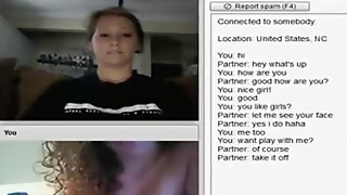 Tricked Lesbian, Girl Chat, Chat Roulette, Stickam