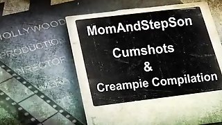 Milf and stepboy cumshot and creampie compilation