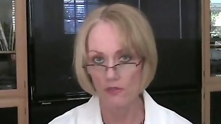 GILF Goes To Her Doctor's Office