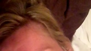 Blonde milf wants cum
