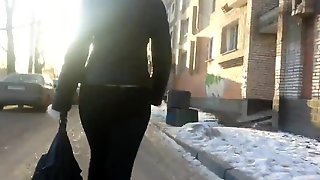 Voyeur Walking Ass