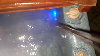 New Underwater Galaxy S6 case hot tub test film...