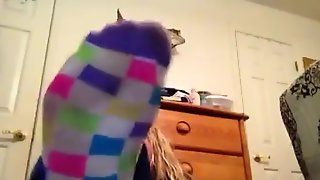 Blond bbw dirty socks 