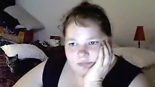 Fat girl on cam