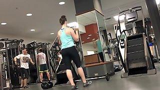 Gym  ass in leggins
