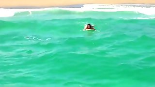 FIT surfer girl is picked up and fucked on a boat