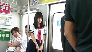 Japanese Upskirt, Japanese Train